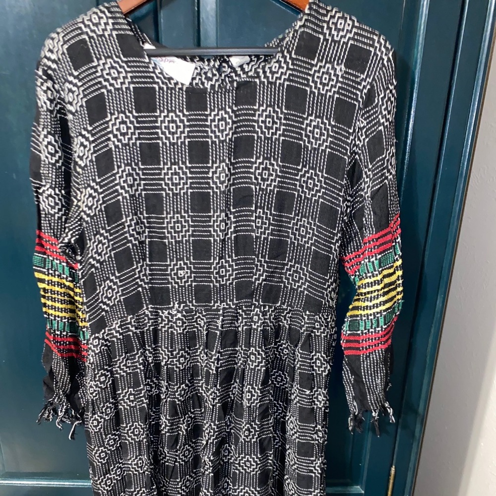 FUN PATTERNED DRESS